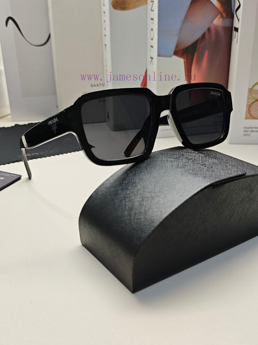 Prada/Prada Sunglasses Unisex Fashion Personalized Retro Rectangular Full Frame75nwiwfv - Image 8
