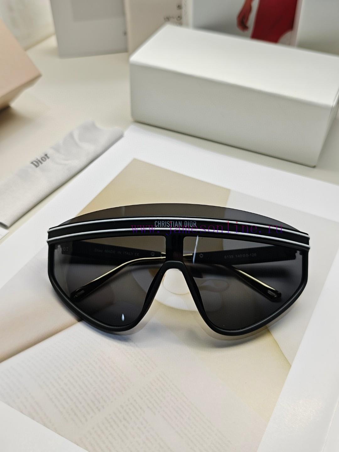 DOOR Dior goggles 🥽 New European and American Fashion Ins Feng Shui Print Integrated Large 9xsvkgby - Image 9