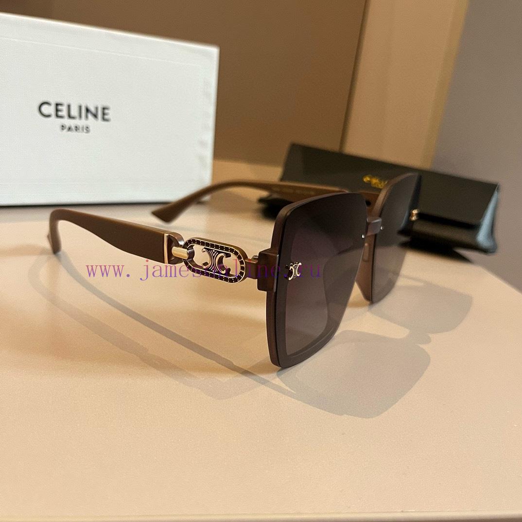 Celine's new Triumphal Arch sunglasses, paired with metal thick mirror legs, exude a vintage0tadygwh - Image 2