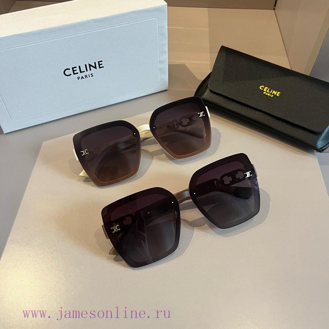 Celine's new Triumphal Arch sunglasses, paired with metal thick mirror legs, exude a vintage0tadygwh - Image 10