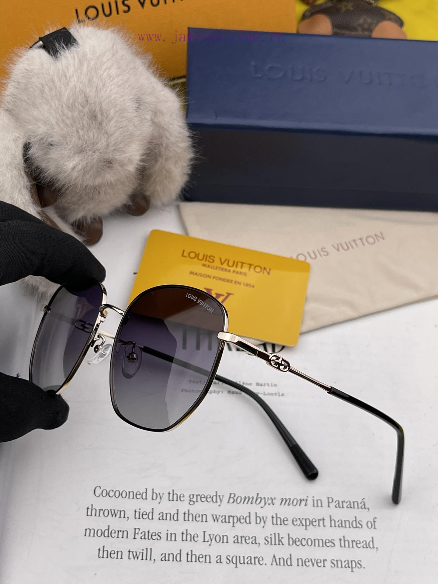 LV 2024 Spring New Sunglasses: Various internet celebrities have brought a full circle of pluafh7v8v - Image 7