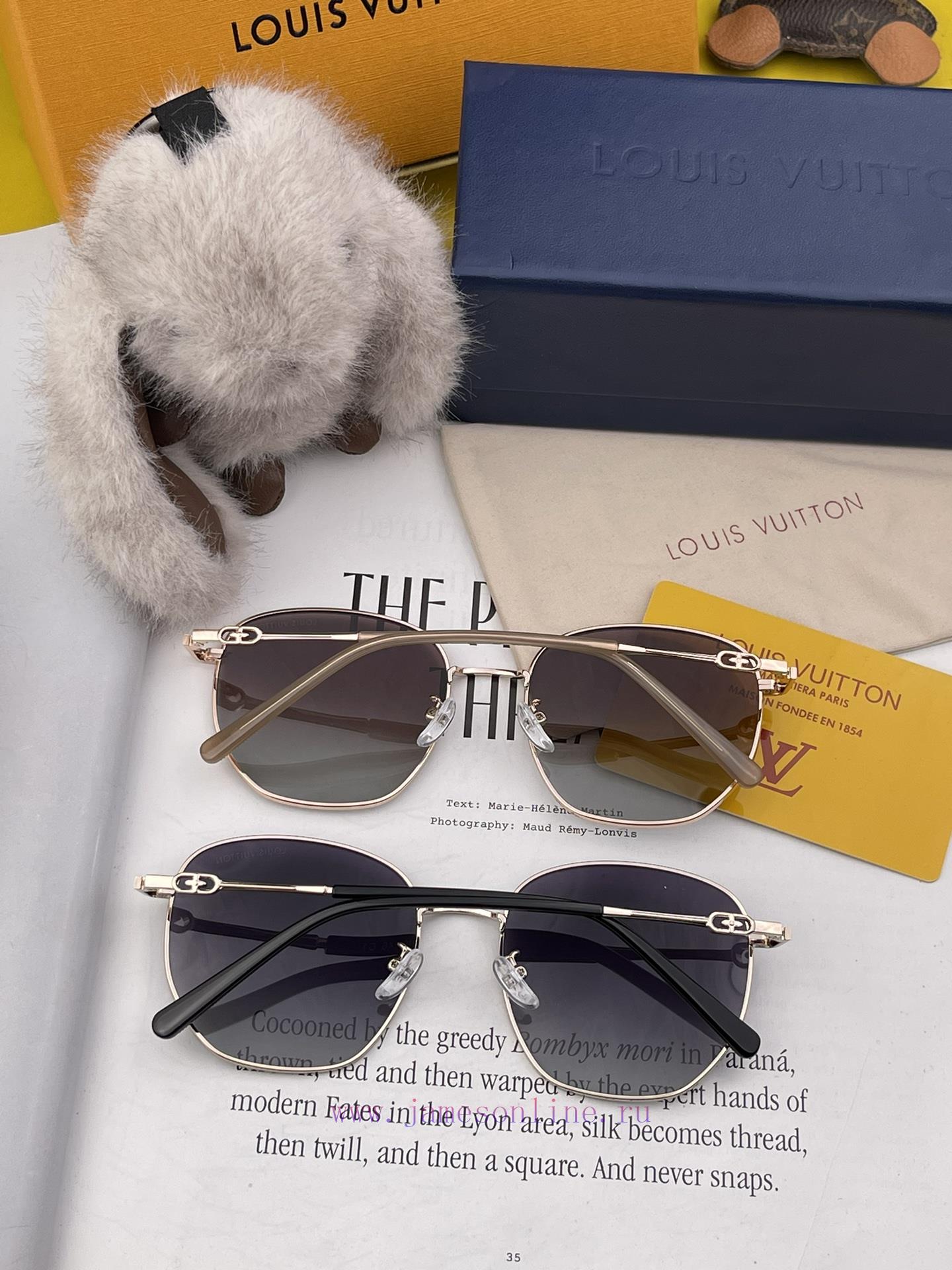 LV 2024 Spring New Sunglasses: Various internet celebrities have brought a full circle of pluafh7v8v - Image 9
