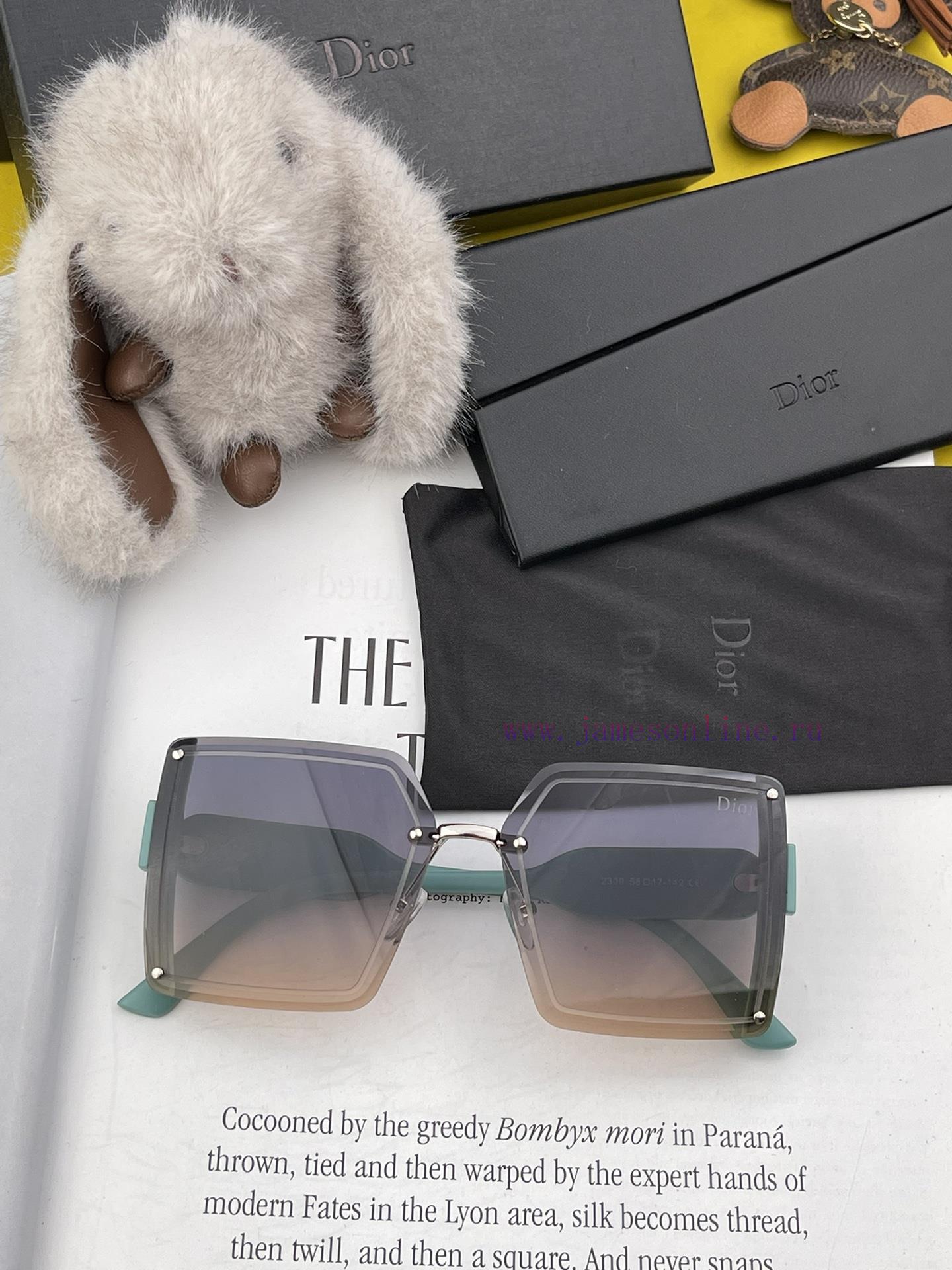 DIOR Dior 2023 Spring New Trendy Popular Fashion Box Sunglasses High Quality Comfortable Wea28vbx63o - Image 4