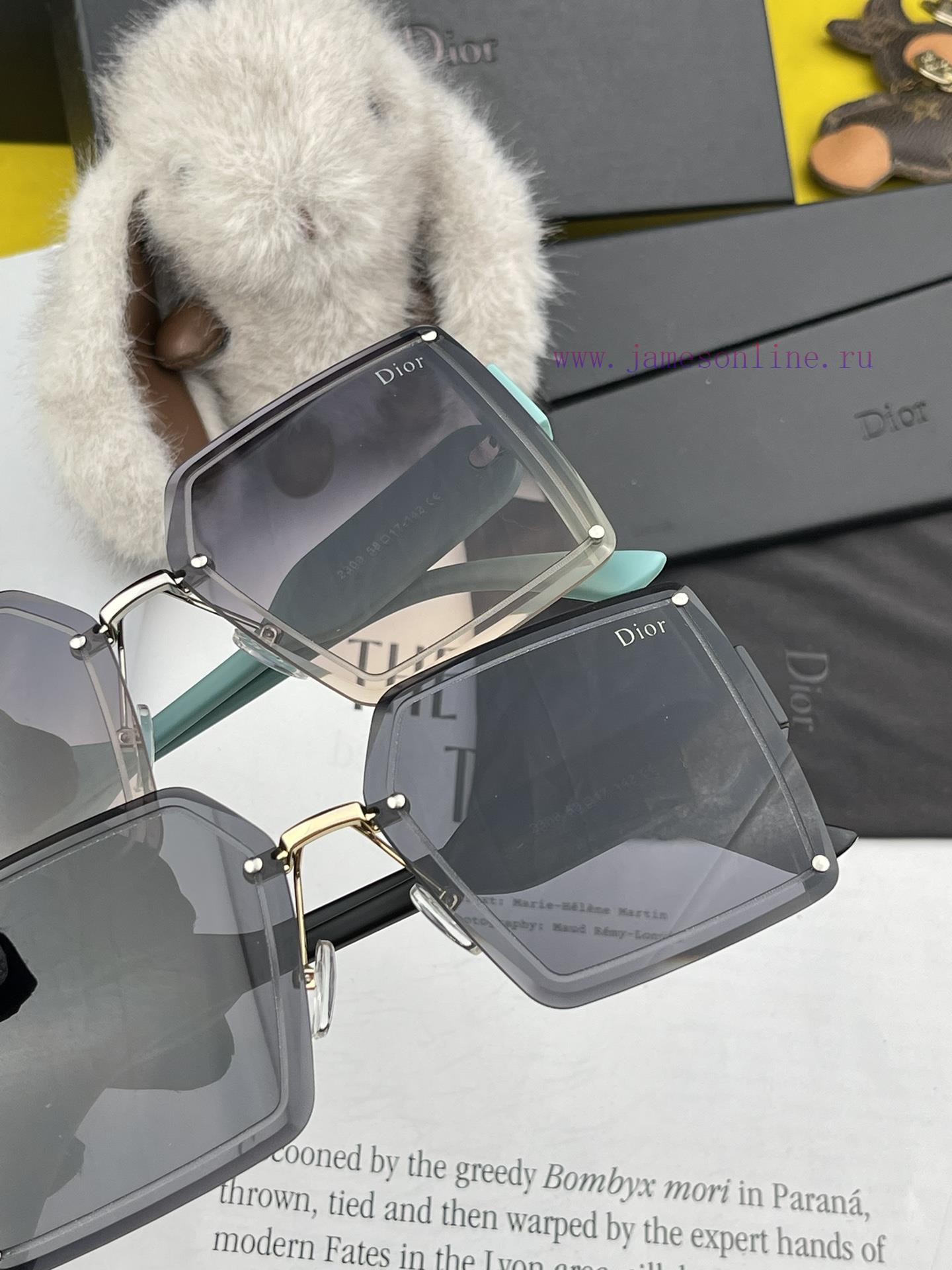 DIOR Dior 2023 Spring New Trendy Popular Fashion Box Sunglasses High Quality Comfortable Wea28vbx63o - Image 8