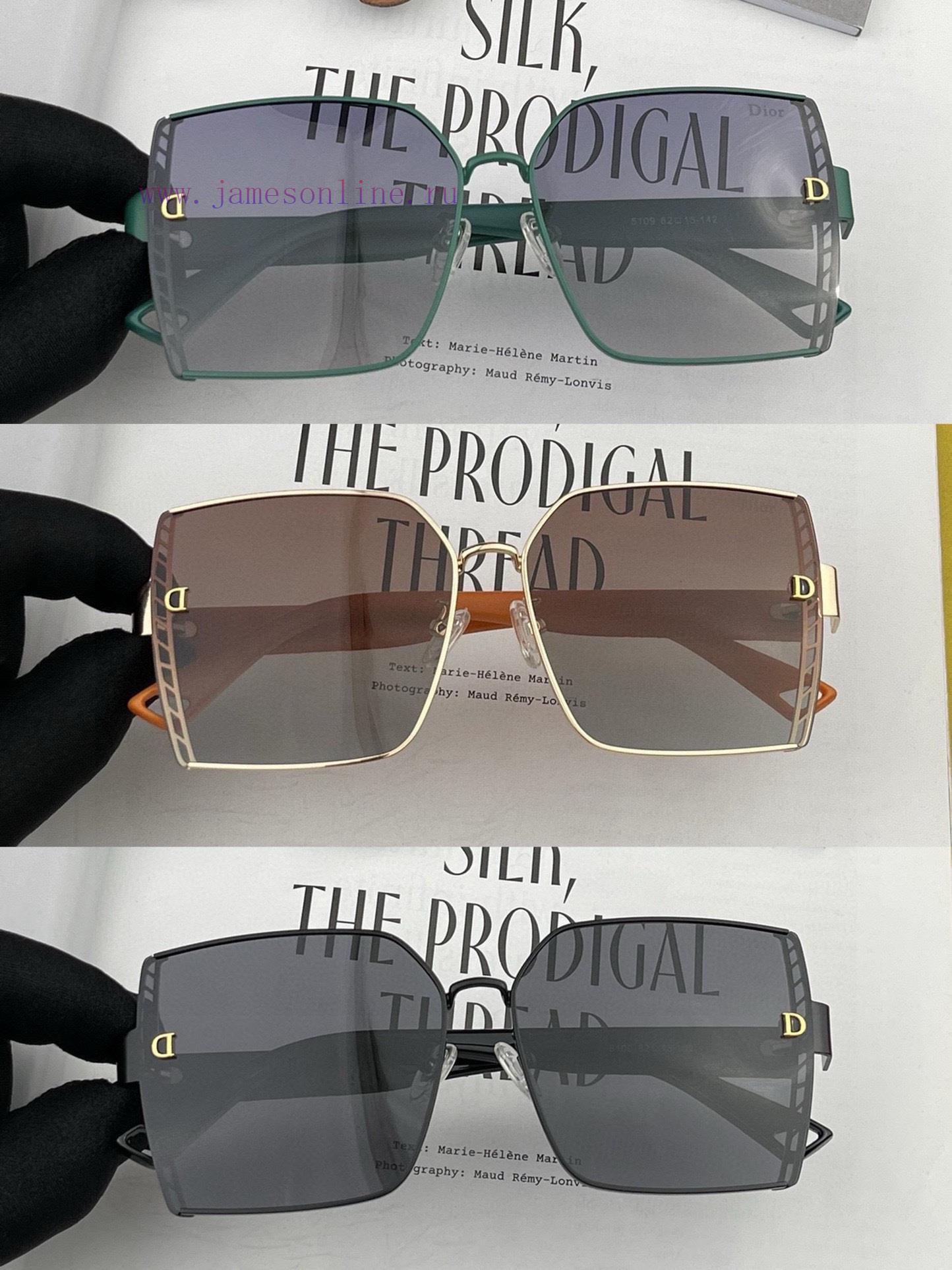 DIOR Dior 2024 Spring New Trendy Popular Fashion Box Polarized Sunglasses High Quality Comfotsxx6un6 - Image 10