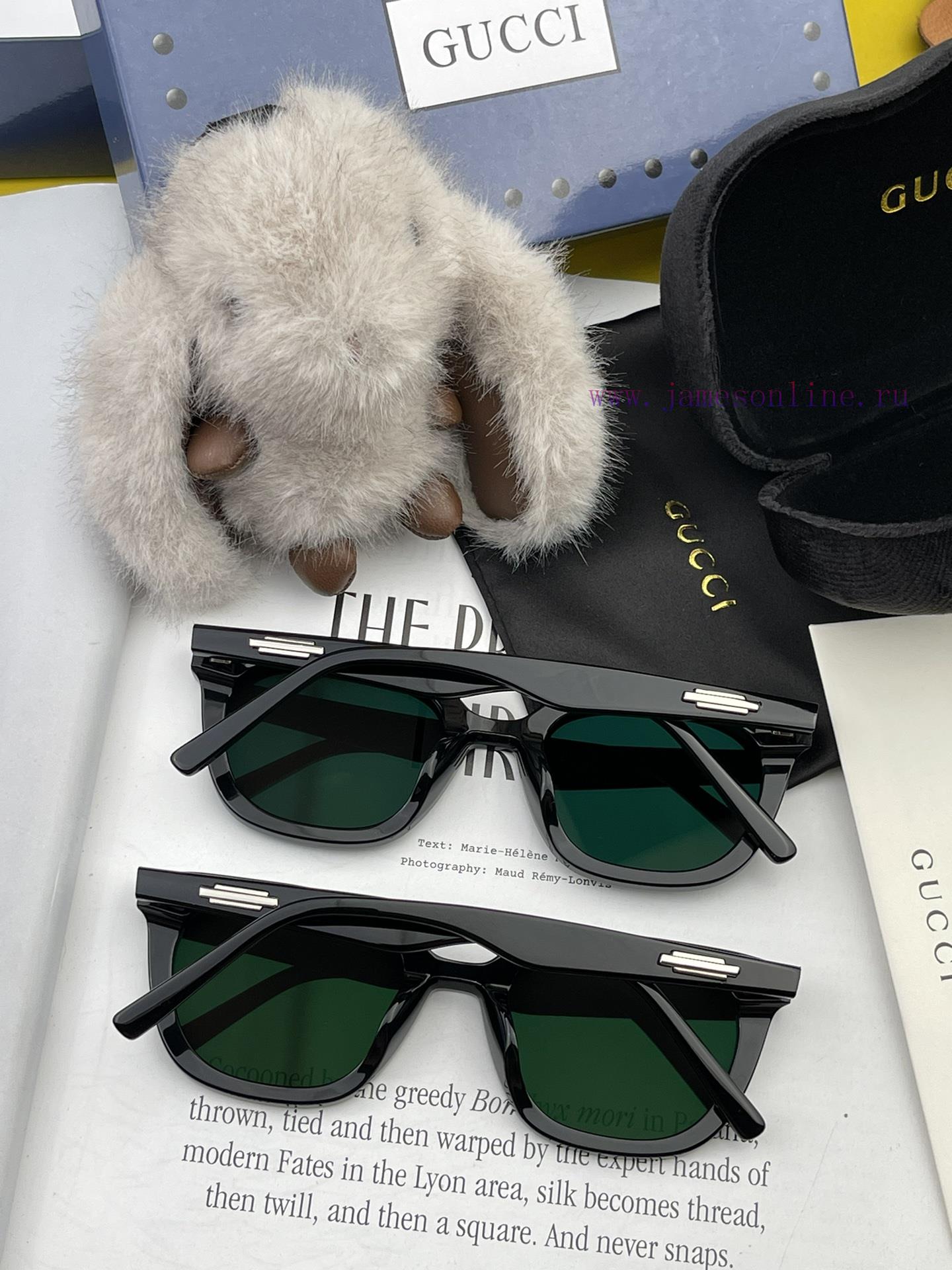 GUCCI2024 Spring New Integrated Mirror Large Frame Sunglasses for Men and WomenExplosive larn9xaqt3m - Image 9