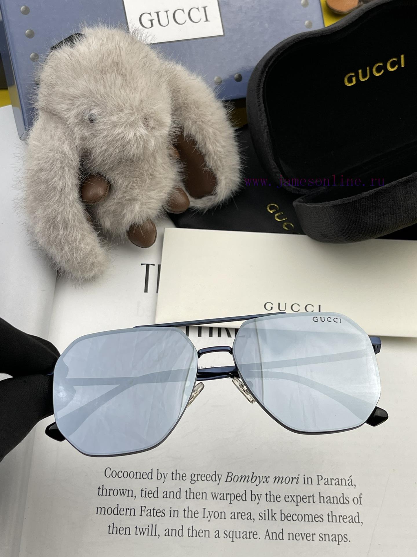 GUCCI Men's Colorful Pilot Polarized Sunglasses ️ Material HD Nylon Thickened Card Slot HD Pvppdcoeh - Image 4