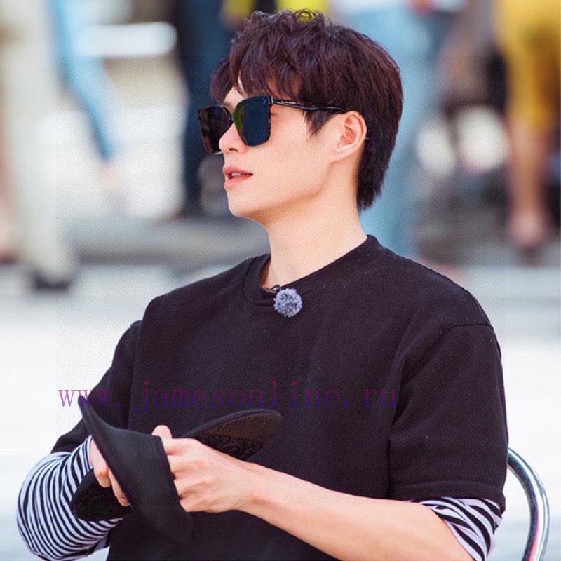 Brand GM HerDescription of Xiao Zhan and Qi Wei's polarized sunglasses with TR frame, retro kemncetf - Image 6