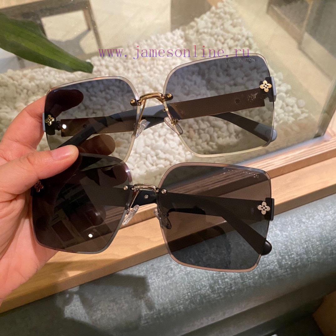 LV Women's Polarized Sunglasses ️ Classic Clover Elements Retro Style Super Love, Showcasingue66z92o - Image 2