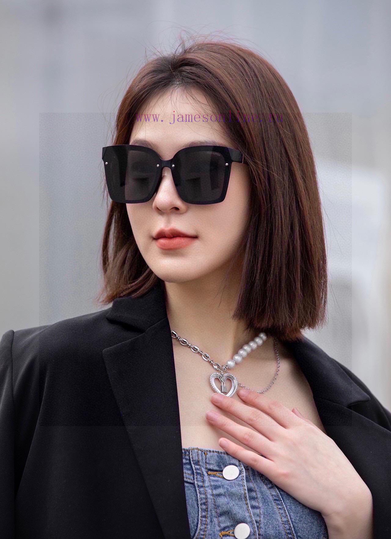 LV Women's Polarized Sunglasses ️ Classic Clover Elements Retro Style Super Love, Showcasingcjosdhzj - Image 2