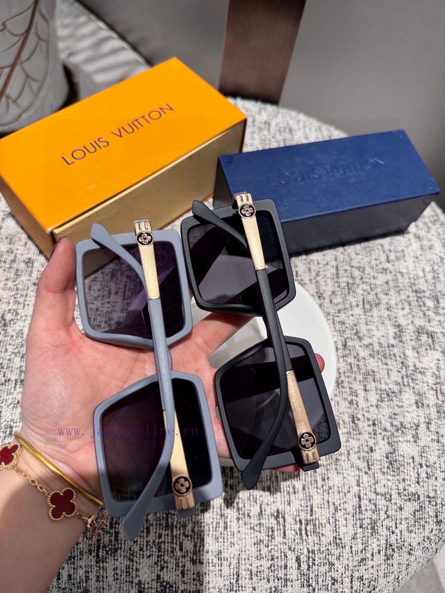 LV Women's Polarized Sunglasses ️ Classic Clover Elements Retro Style Super Love, Showcasingsq0uulww - Image 6