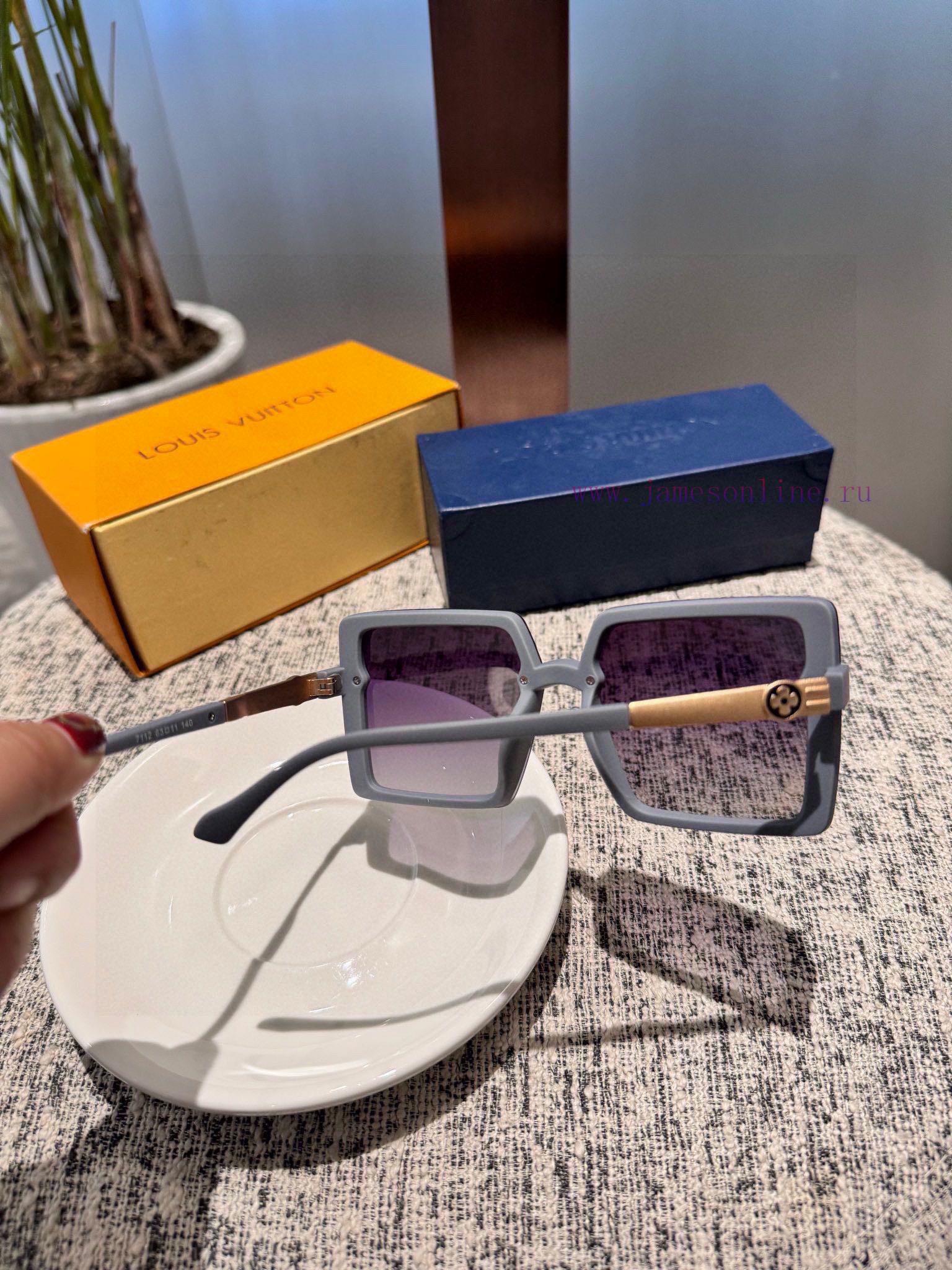LV Women's Polarized Sunglasses ️ Classic Clover Elements Retro Style Super Love, Showcasingsq0uulww - Image 12