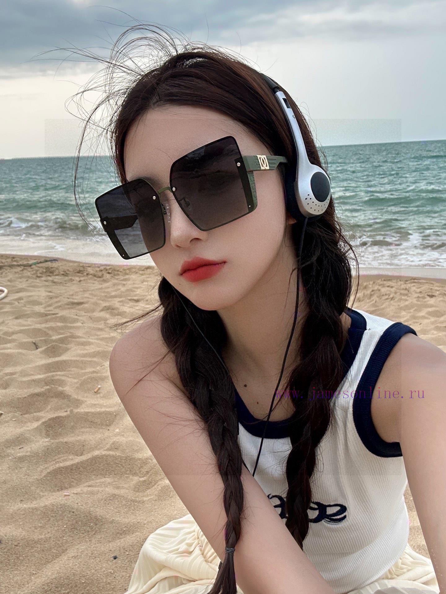 Dior Polaroid resin polarizer, new Chanel sunglasses to reduce the burden of strong light 🥰 01xrs96x - Image 4