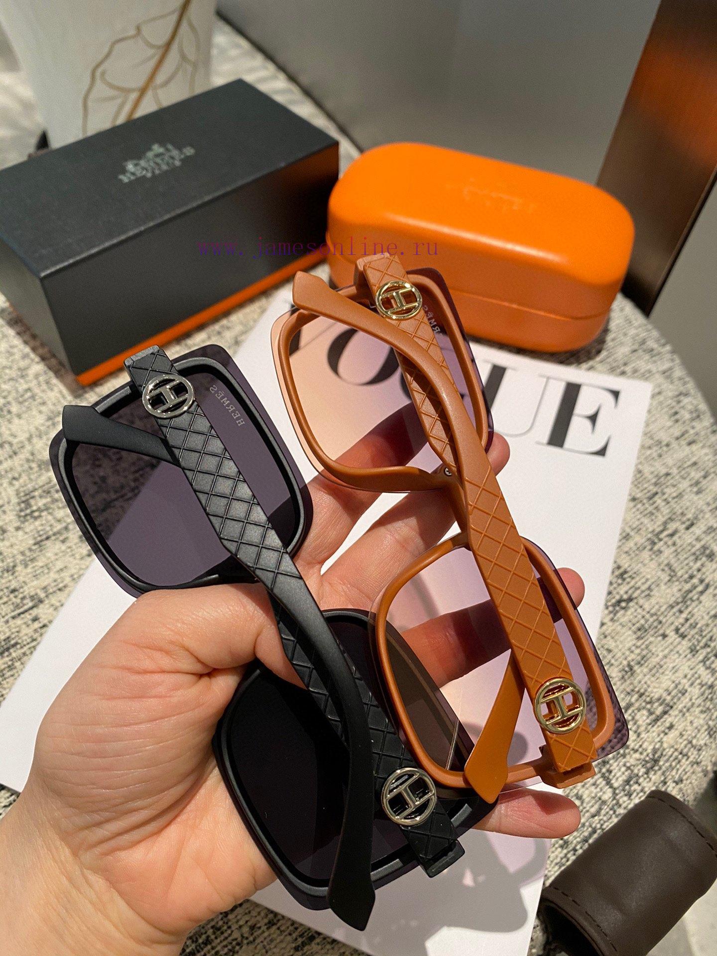Hermes Women's Polarized Sunglasses ️ Classic Elements Retro Style Live Streaming Style Fashw8y4x8h5 - Image 3