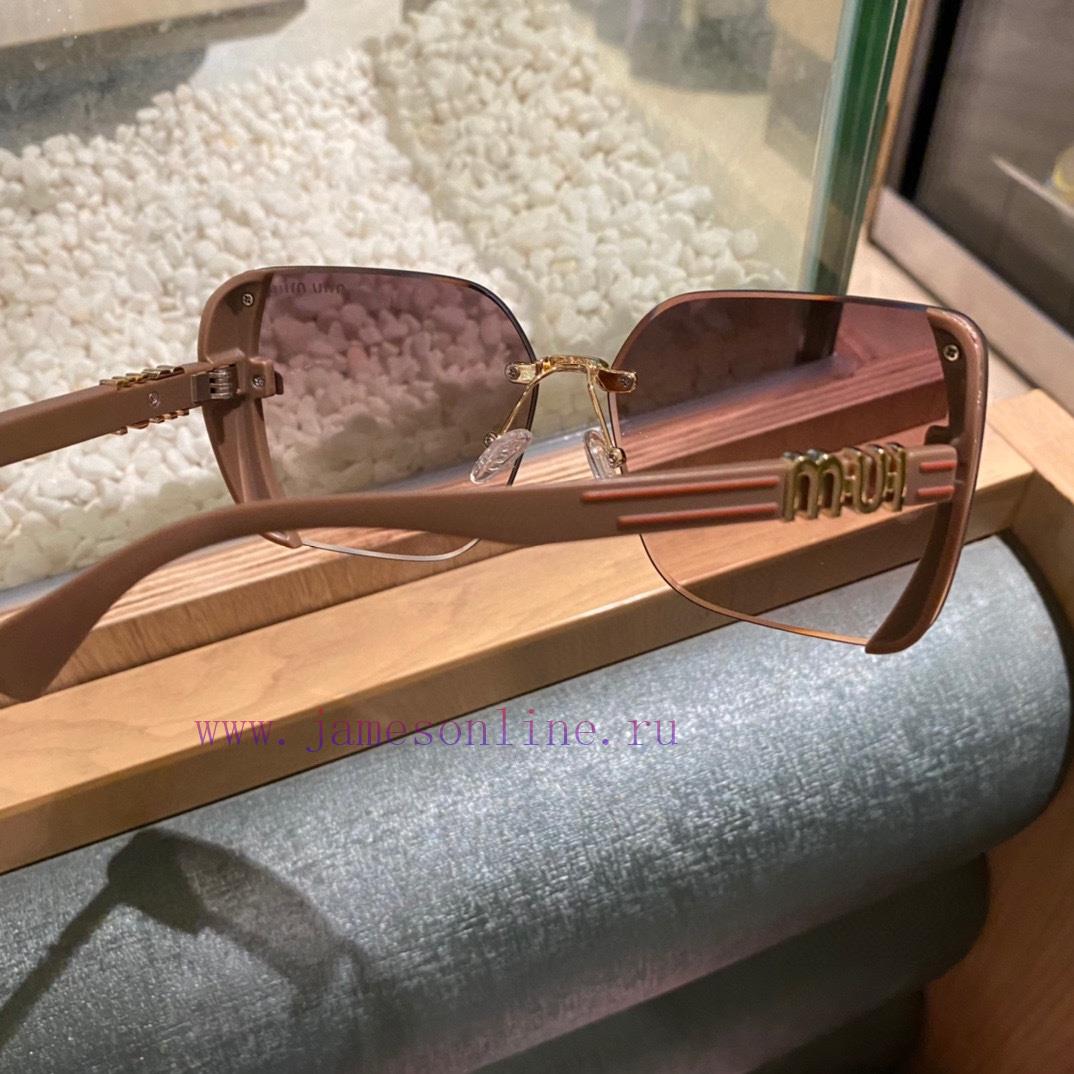 Miumiu large frame polarized sunglasses are a must-have for internet celebrities and street hp5mvd34 - Image 9