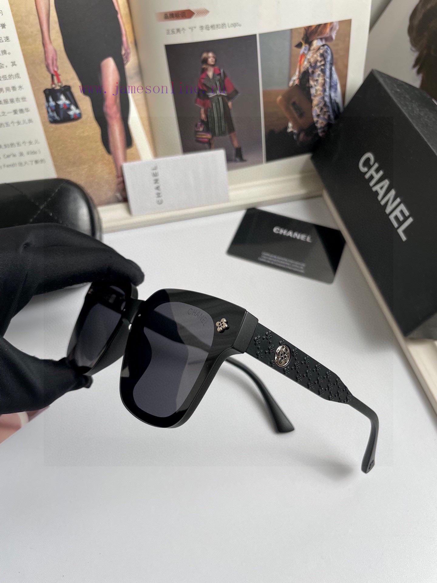 The new CHANEL women's polarized sunglasses TR90 material imported Polaroid high-definition aaeqtgv3 - Image 7