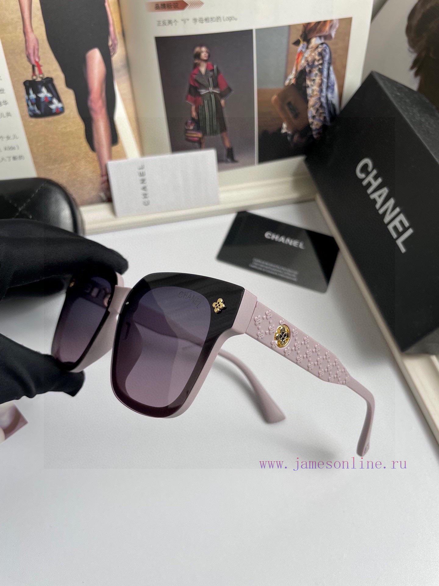 The new CHANEL women's polarized sunglasses TR90 material imported Polaroid high-definition aaeqtgv3 - Image 8