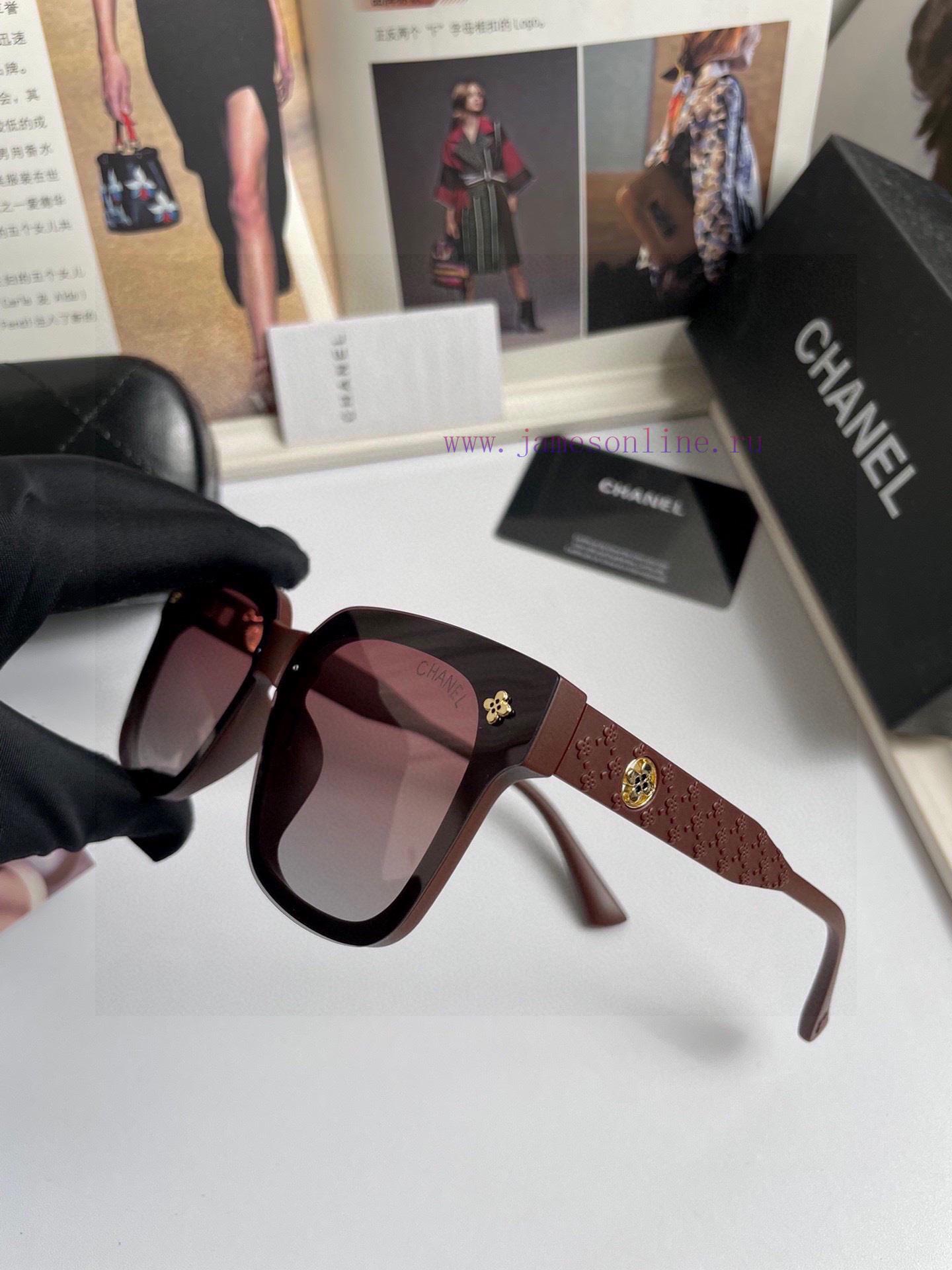 The new CHANEL women's polarized sunglasses TR90 material imported Polaroid high-definition aaeqtgv3 - Image 9