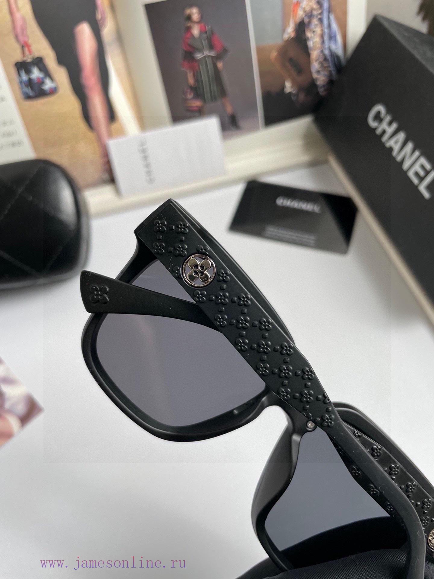 The new CHANEL women's polarized sunglasses TR90 material imported Polaroid high-definition aaeqtgv3 - Image 10
