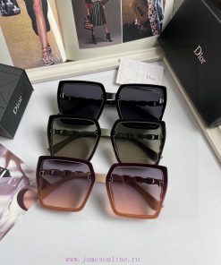 New Dior women's polarized sunglasses with high-definition polarized lenses, D-shaped framelzeai09p7