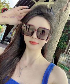 GucciGucci Women's Sunglasses HD Nylon Lens Fashion Face Repair Brand Style 7222azhl9vm6