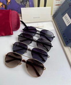 GucciGucci Unisex Polarized Sunglasses Made of High Definition Polaroid Polarized Lens Plate1tpap8i5