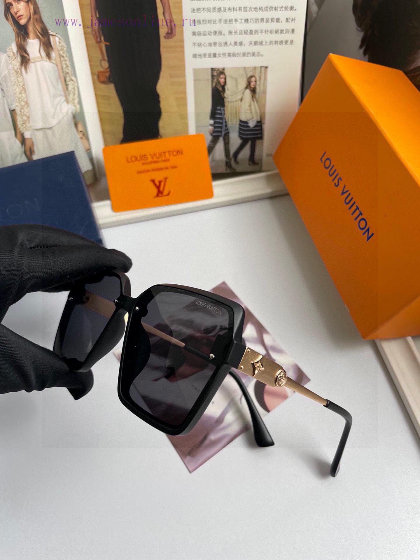 New brand, LV women's polarized sunglasses TR frame imported Polaroid high-definition polariiditdfv5 - Image 9
