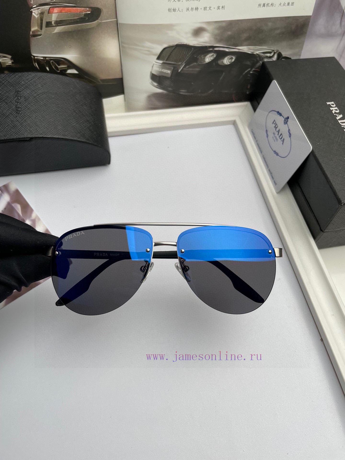New premium brand Prada high-quality men's and women's original sunglasses made of high-defi32kk0fmj - Image 5