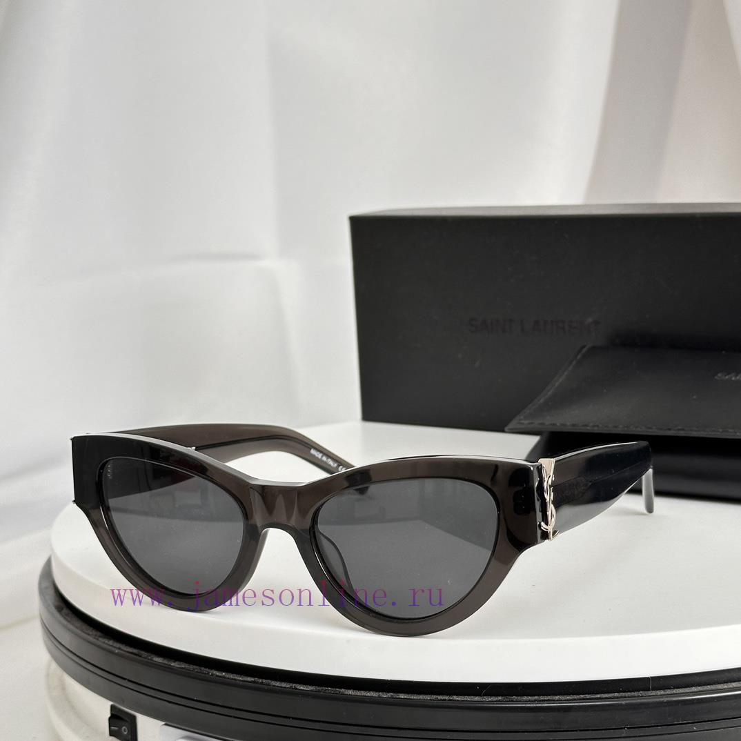 SAINT LAURENT SL M94 Size 53 Mouth 20-145 YSL Letter Legs High Quality Irregular Board Retrotmseuice - Image 3