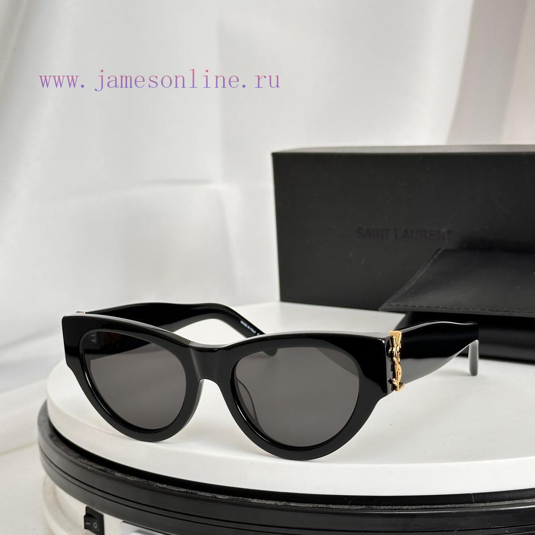 SAINT LAURENT SL M94 Size 53 Mouth 20-145 YSL Letter Legs High Quality Irregular Board Retrotmseuice - Image 5