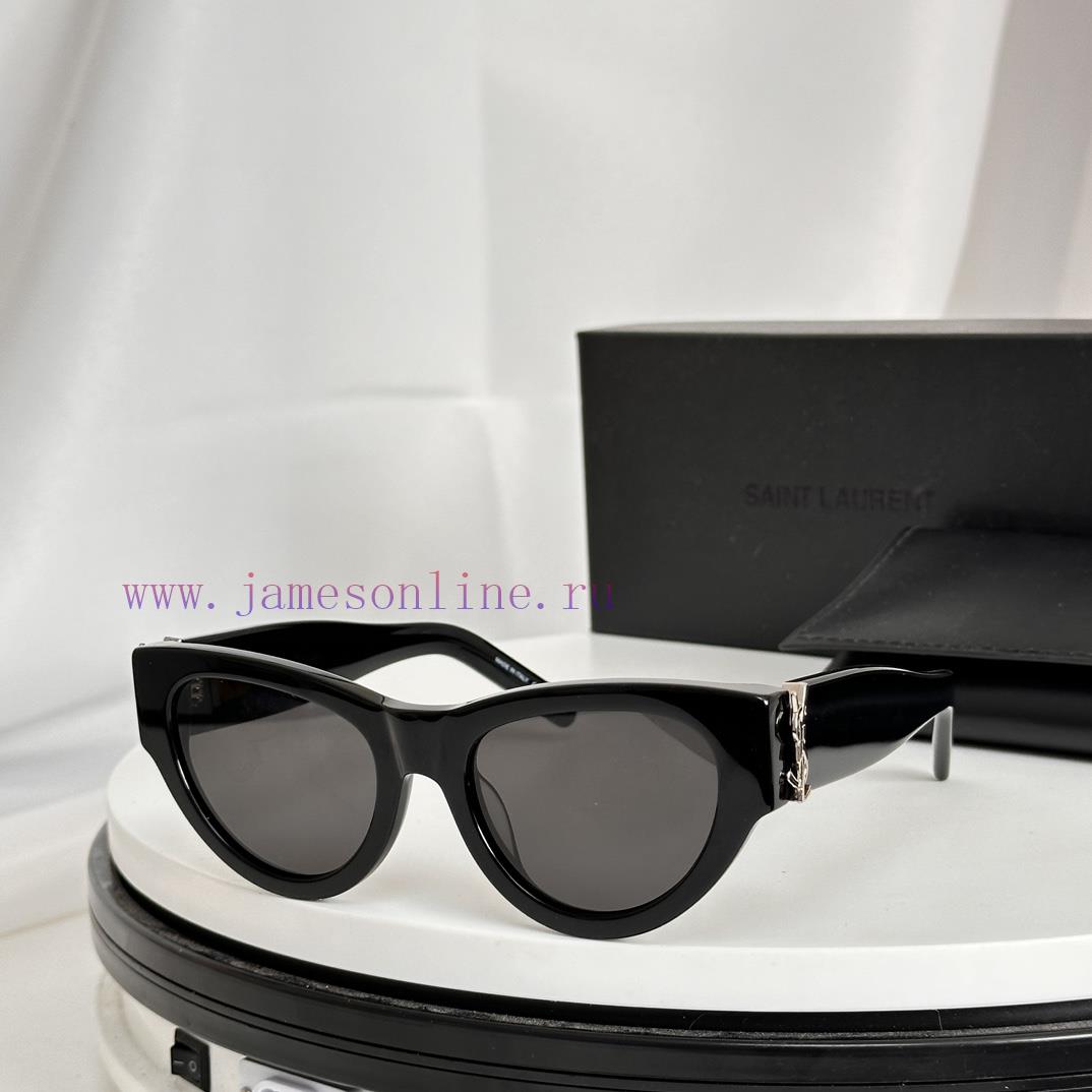 SAINT LAURENT SL M94 Size 53 Mouth 20-145 YSL Letter Legs High Quality Irregular Board Retrotmseuice - Image 7