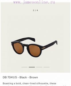 DAVID BECKHAM DB 7041/SSIZE49 mouth 24-1455ja1orjw