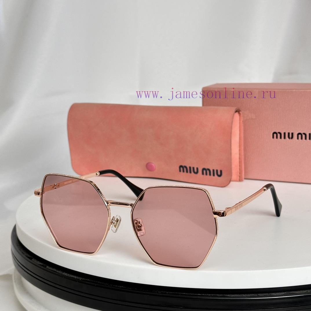 Miu MiuMODELVMU50VSIZE55 mouth 19-14068frjcla - Image 2
