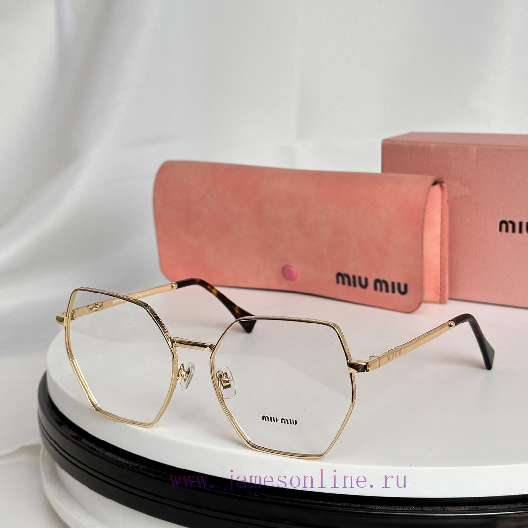 Miu MiuMODELVMU50VSIZE55 mouth 19-14068frjcla - Image 7