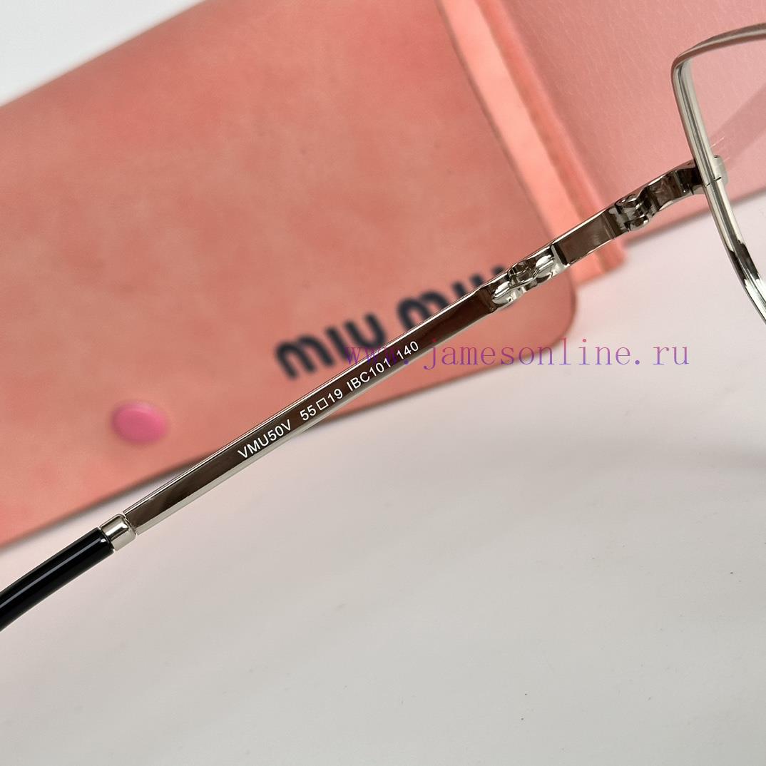 Miu MiuMODELVMU50VSIZE55 mouth 19-14068frjcla - Image 9