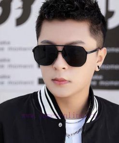 GUCCI Men's Colorful Pilot Polarized Sunglasses ️ Material HD Nylon Thickened Card Slot HD Pby10yxra