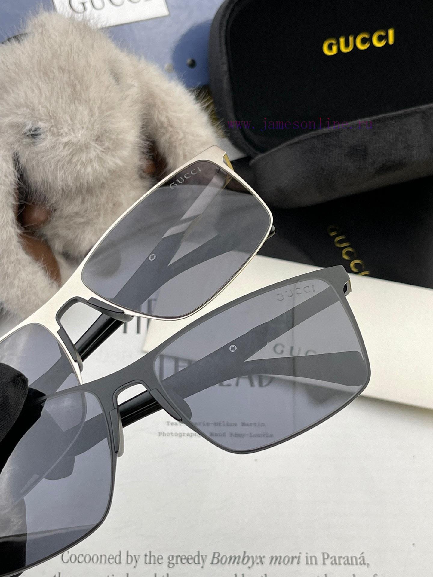 GUCCI Men's Colorful Pilot Polarized Sunglasses ️ Material HD Nylon Thickened Card Slot HD Pnjhclo21 - Image 8
