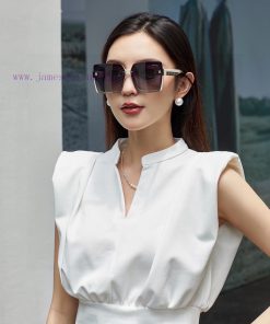 Hermes polarized metal women's sunglasses 🥳 Material: Polaroid high-definition polarized lendw0lg70s