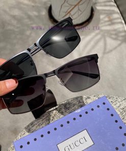 High quality Gucci men's polarized sunglasses with high-definition nylon lenses and ultra lixtw01po1