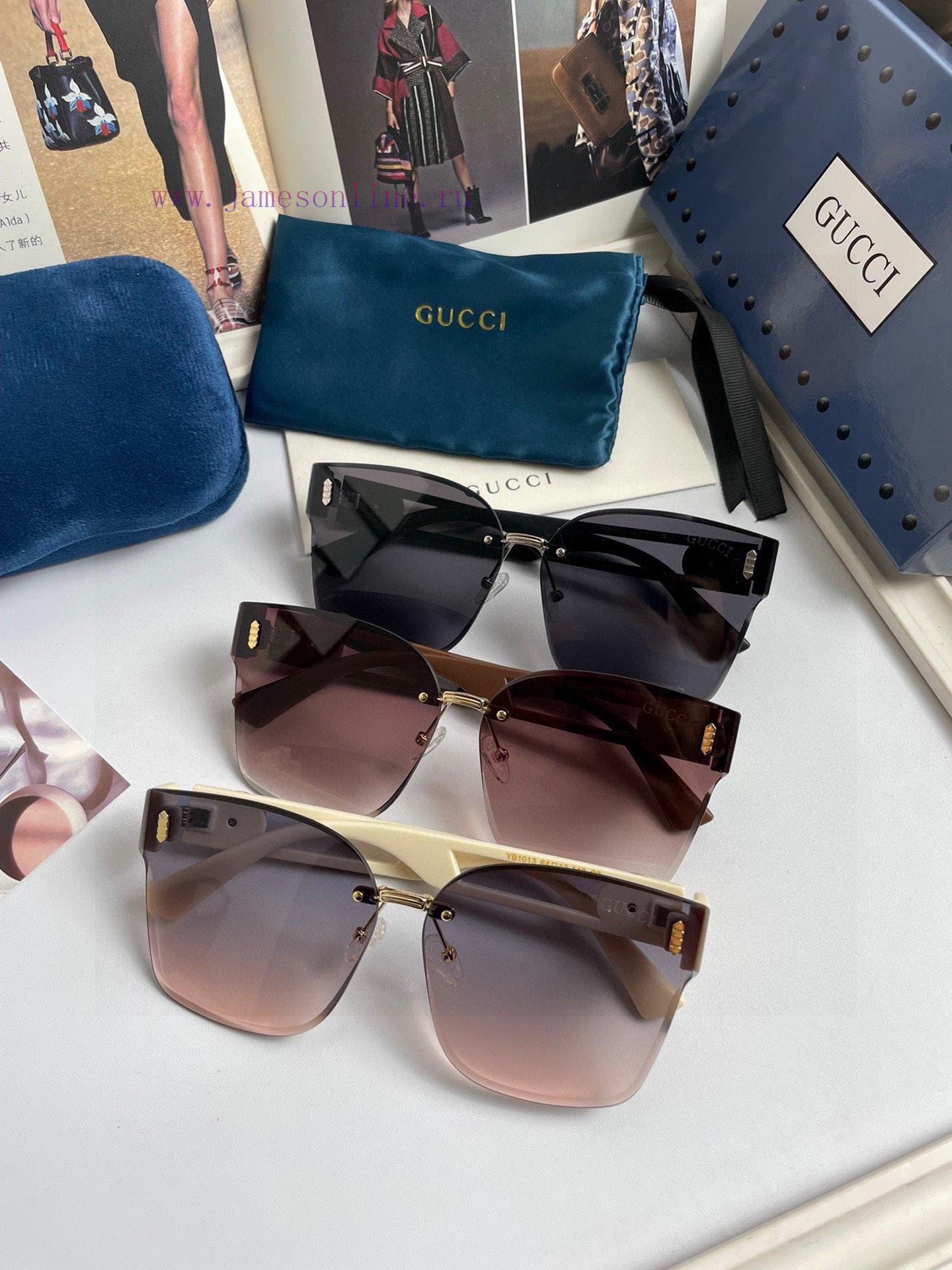 New brand, GucciGucci women's polarized sunglasses TR frame imported Polaroid high-definitiosxitikyl
