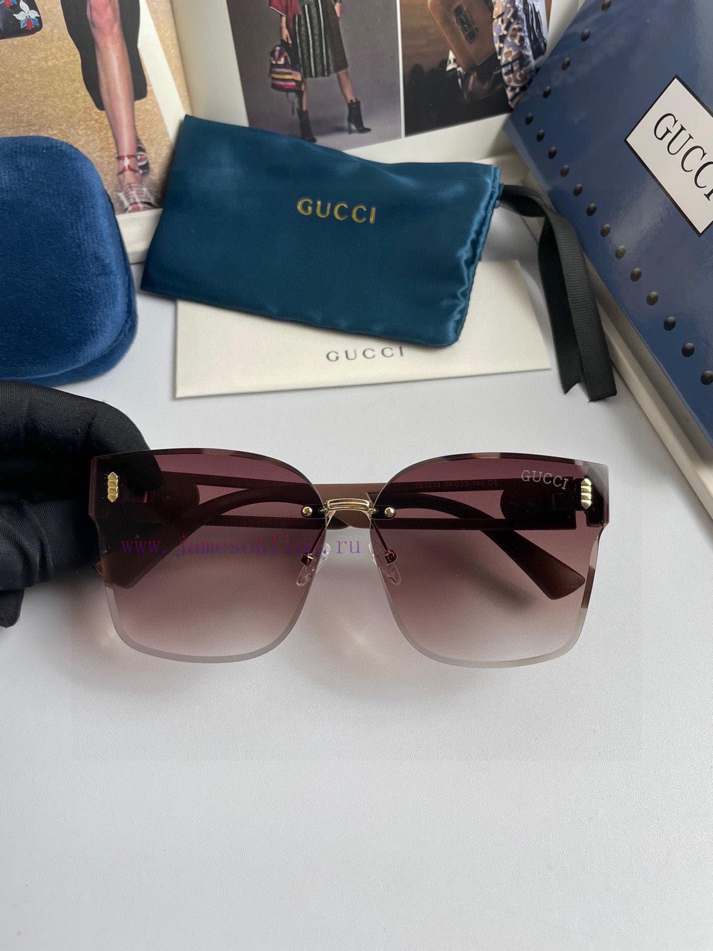 New brand, GucciGucci women's polarized sunglasses TR frame imported Polaroid high-definitiosxitikyl - Image 5