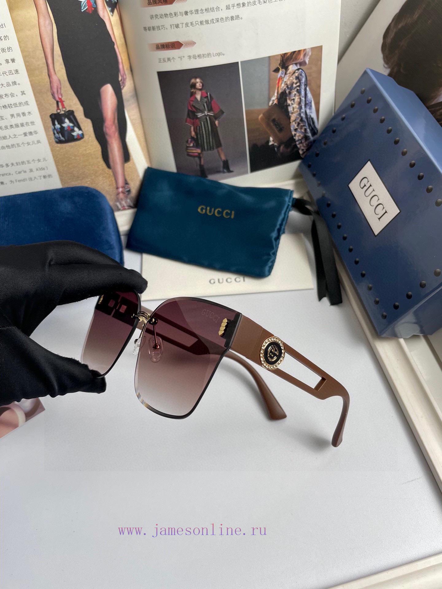 New brand, GucciGucci women's polarized sunglasses TR frame imported Polaroid high-definitiosxitikyl - Image 7