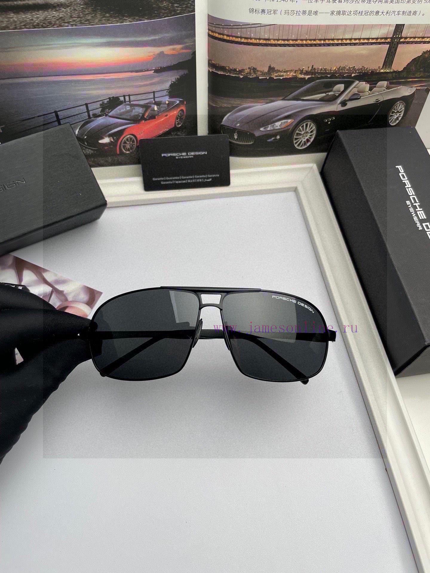New Porsche brand high-quality men's polarized sunglasses with imported Polaroid polarized l4nuikxsu - Image 4