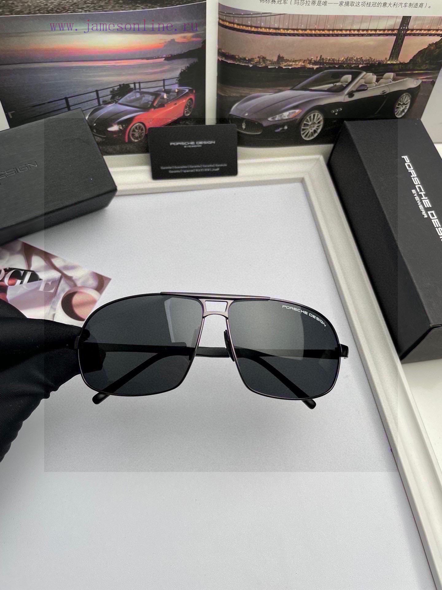 New Porsche brand high-quality men's polarized sunglasses with imported Polaroid polarized l4nuikxsu - Image 6