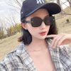 New H Hermes Women's Original Single Polarized Sunglasses TR90 Frame Imported Polaroid HD Pou0r5y2zb