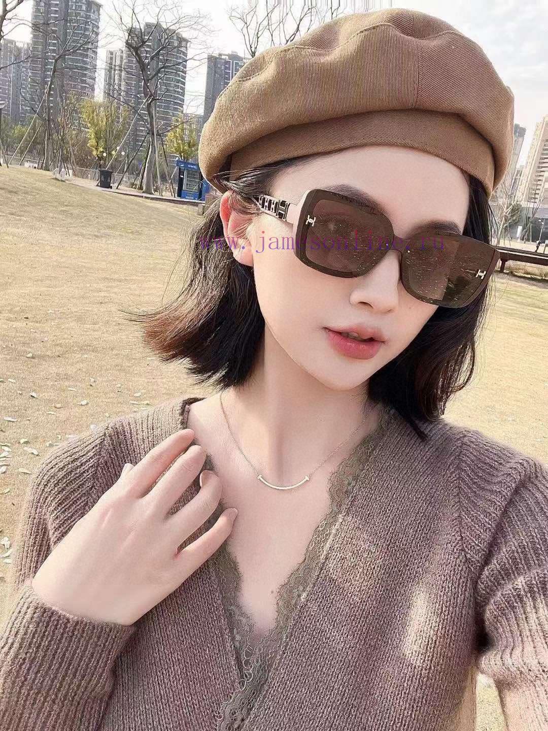 New H Hermes Women's Original Single Polarized Sunglasses TR90 Frame Imported Polaroid HD Pou0r5y2zb - Image 3