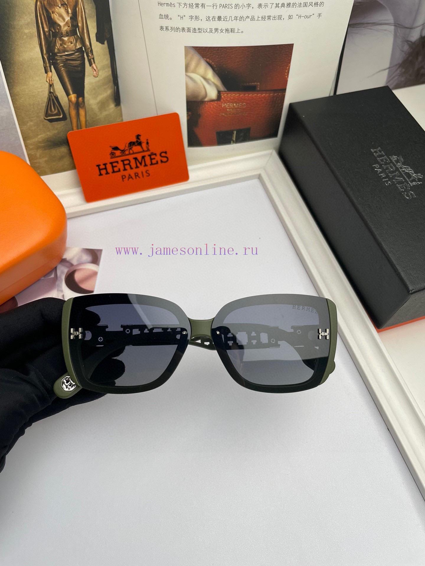 New H Hermes Women's Original Single Polarized Sunglasses TR90 Frame Imported Polaroid HD Pou0r5y2zb - Image 4