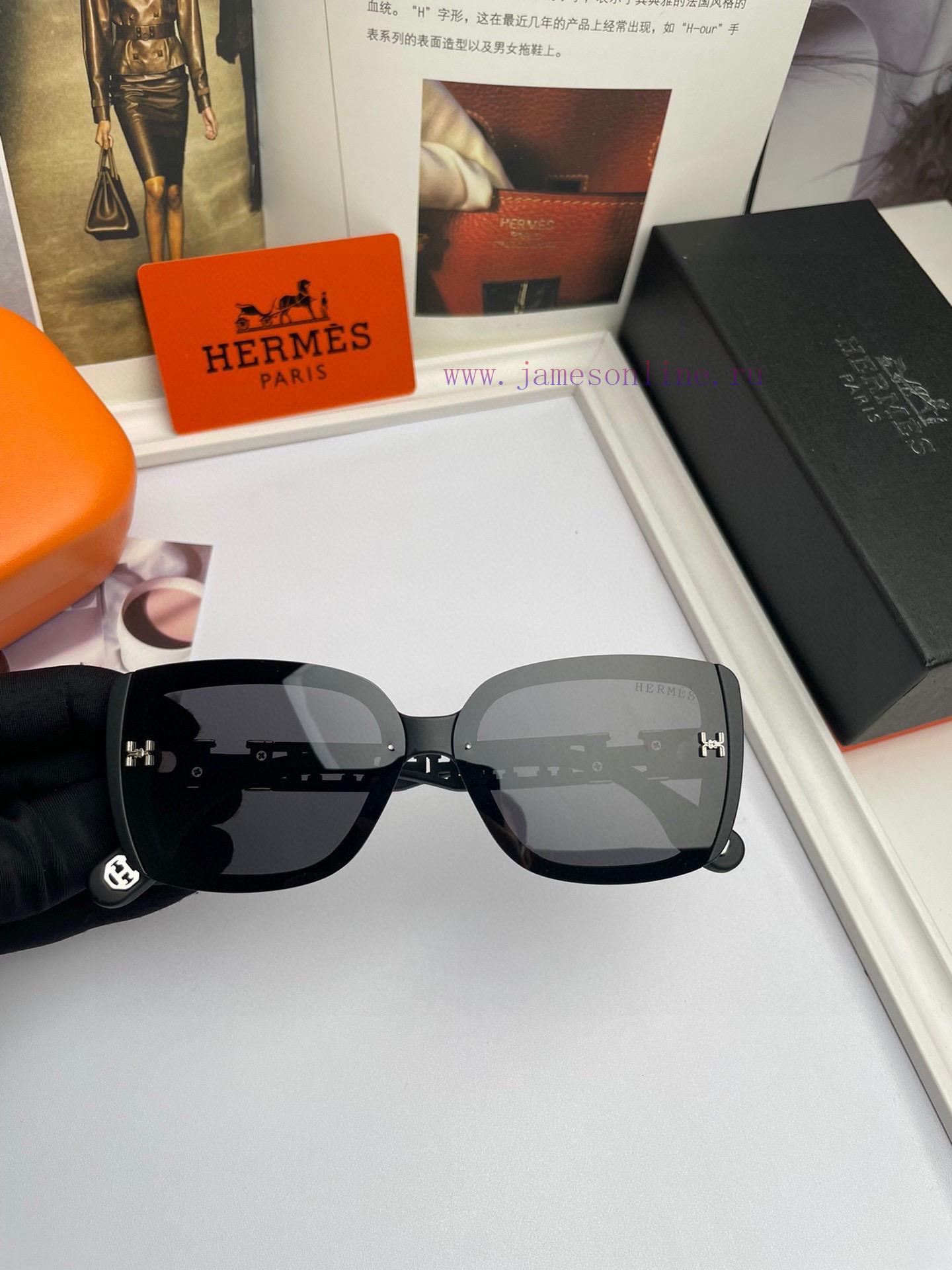 New H Hermes Women's Original Single Polarized Sunglasses TR90 Frame Imported Polaroid HD Pou0r5y2zb - Image 5