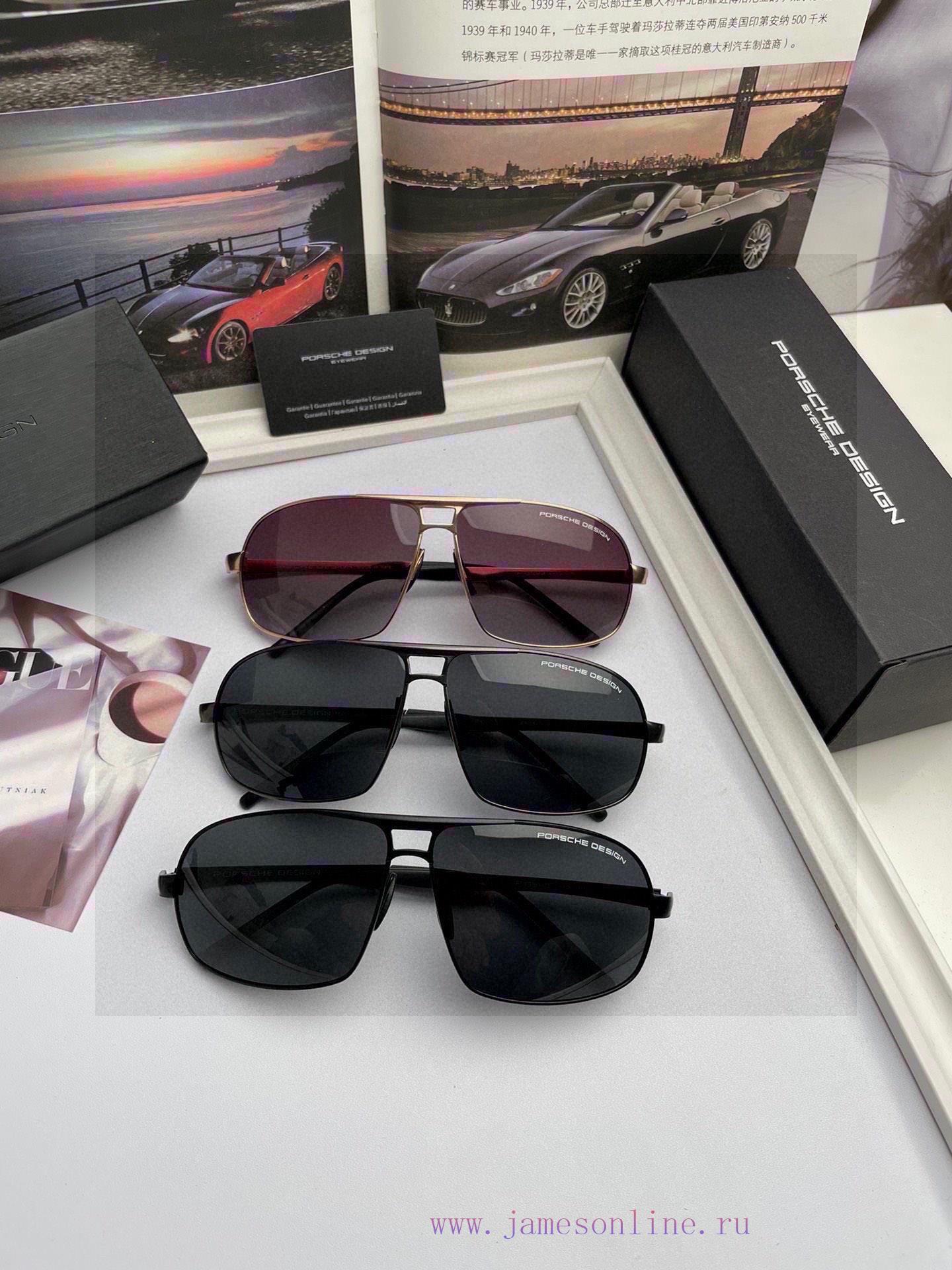 New Porsche brand high-quality men's polarized sunglasses with imported Polaroid polarized l4nuikxsu - Image 10