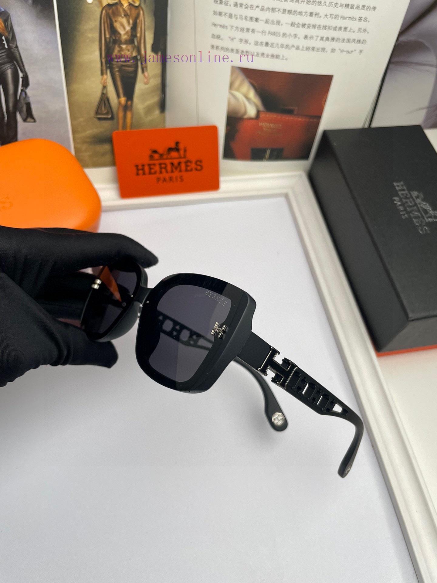 New H Hermes Women's Original Single Polarized Sunglasses TR90 Frame Imported Polaroid HD Pou0r5y2zb - Image 9